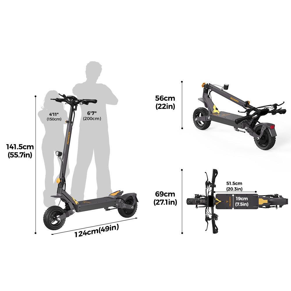 Ausom L1 Foldable E-Scooter