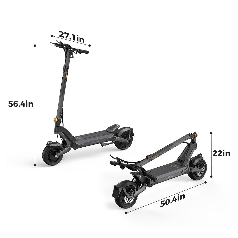 Ausom L2 Max Foldable E-Scooter