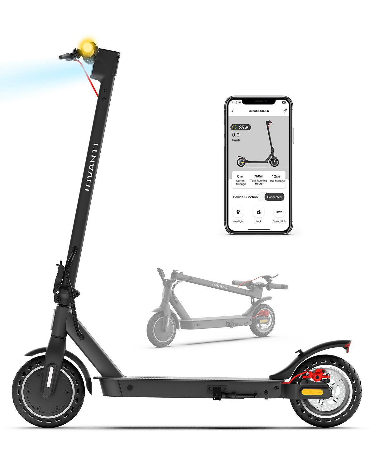 Invanti ES09 Lite Foldable E-Scooter