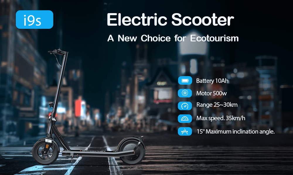 iScooter i9S Foldable E-Scooter