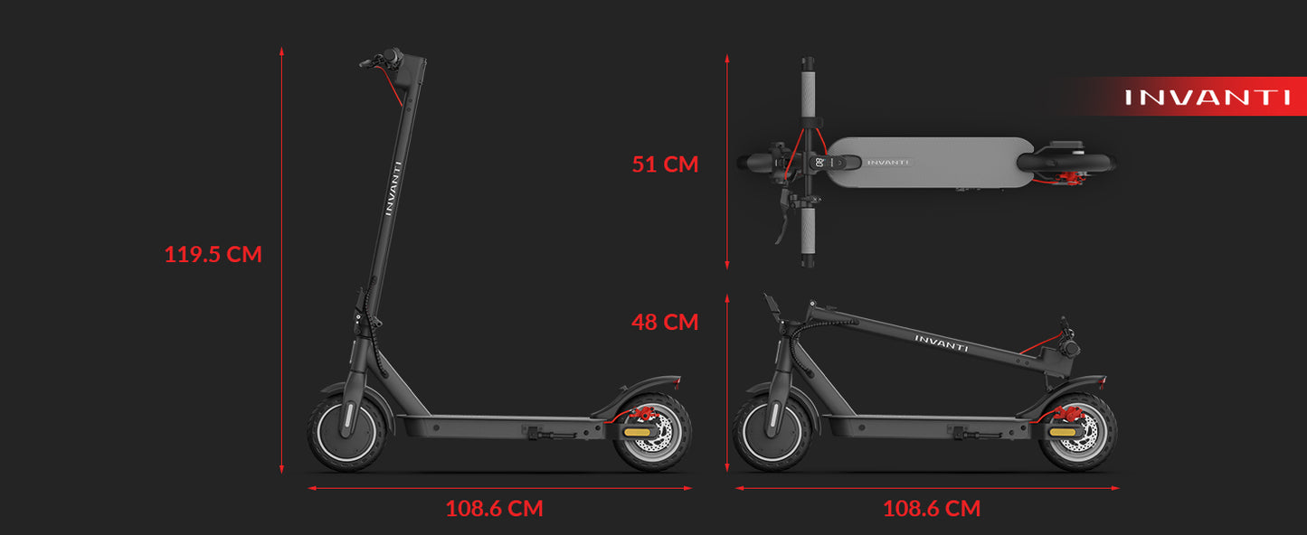 Invanti ES09 Lite Foldable E-Scooter