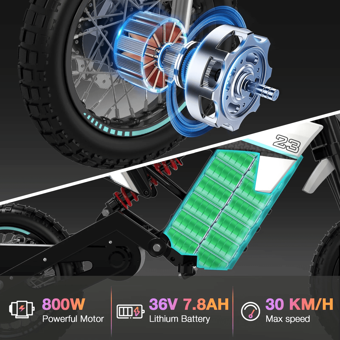 Evercross EV65M Electric Dirtbike