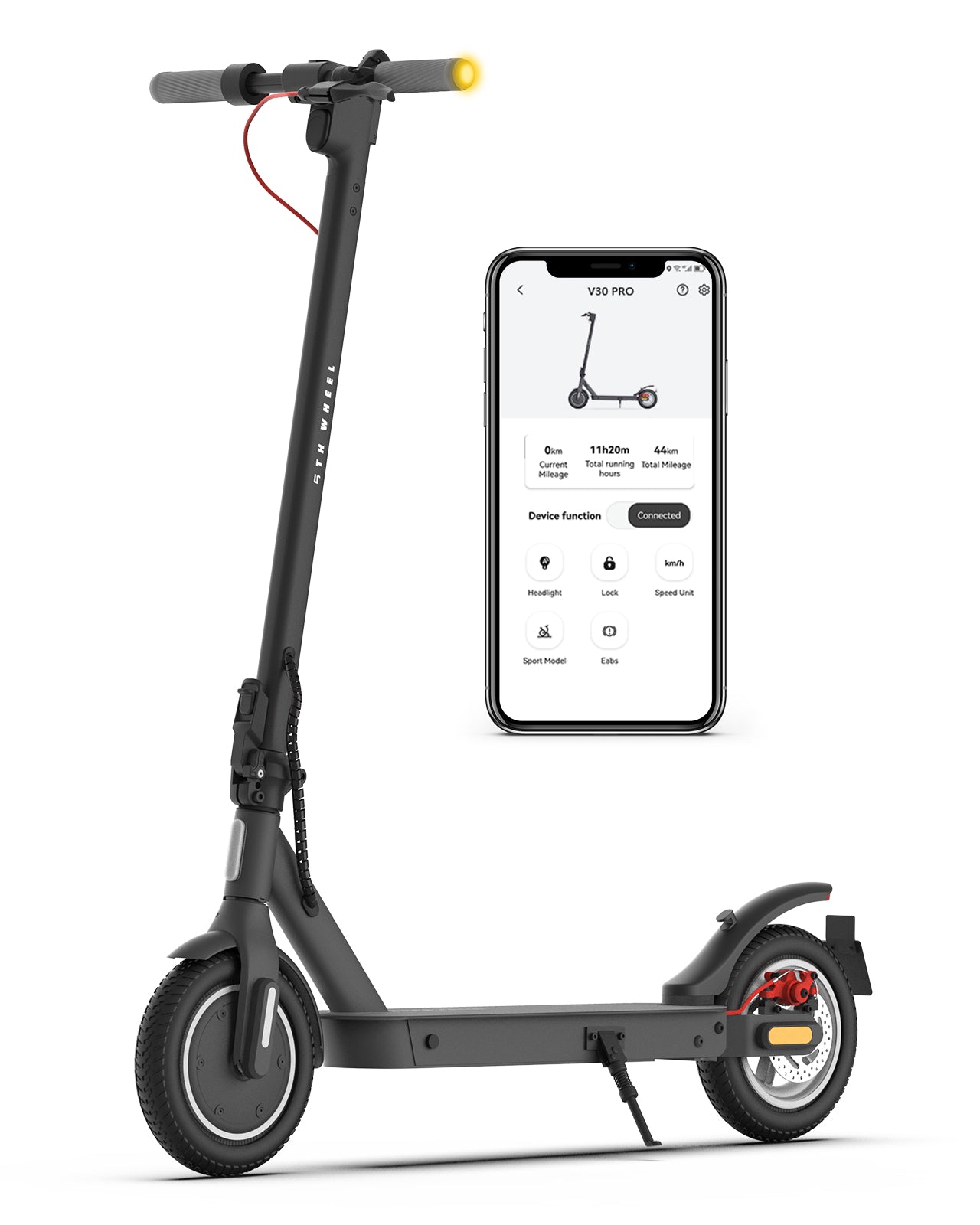 5th Wheel ES09 Foldable E-Scooter 10" Wheel