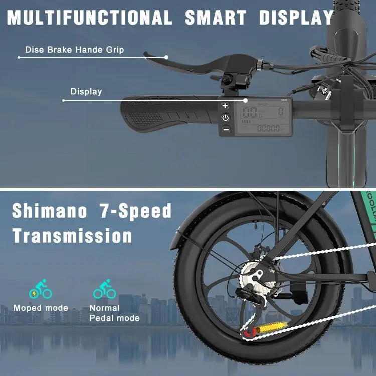 KOOLUX BK6 Foldable E-Bike
