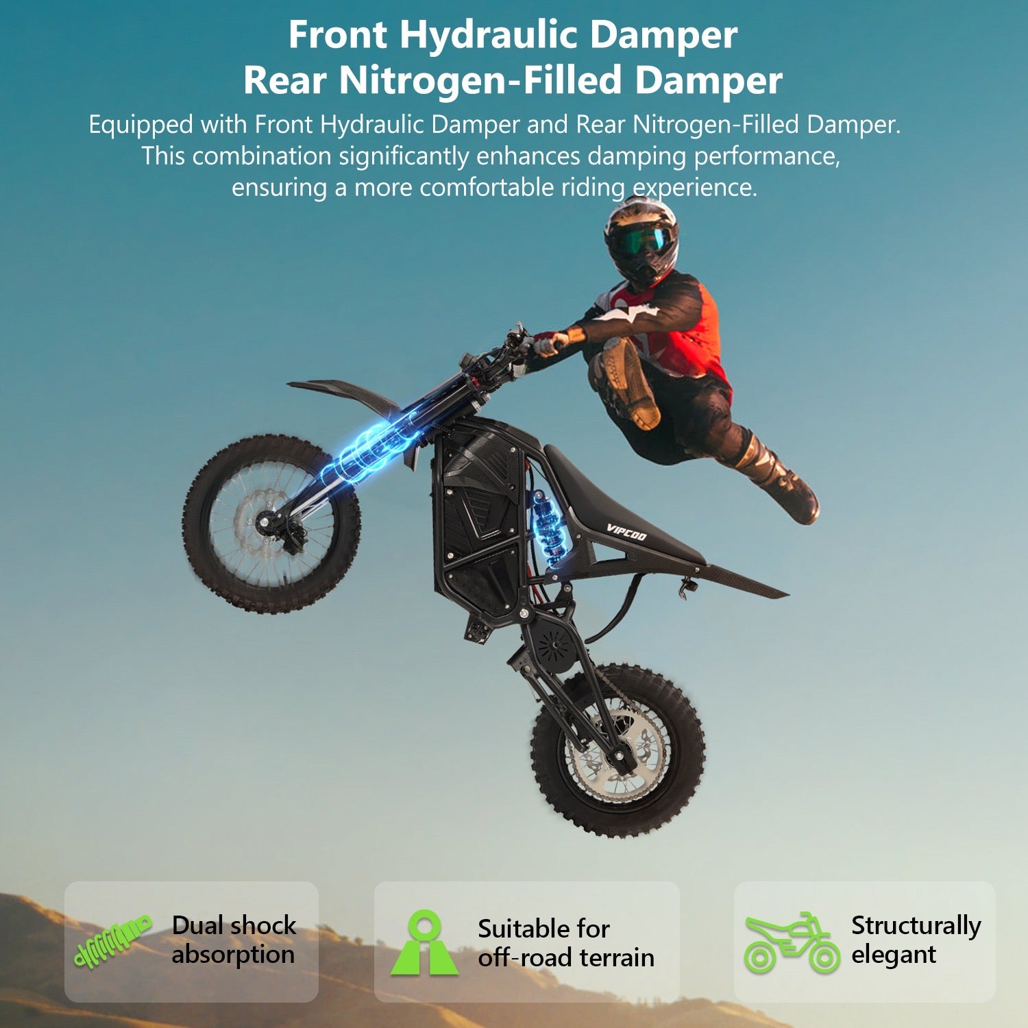 VIPCOO H3 Electric Dirtbike