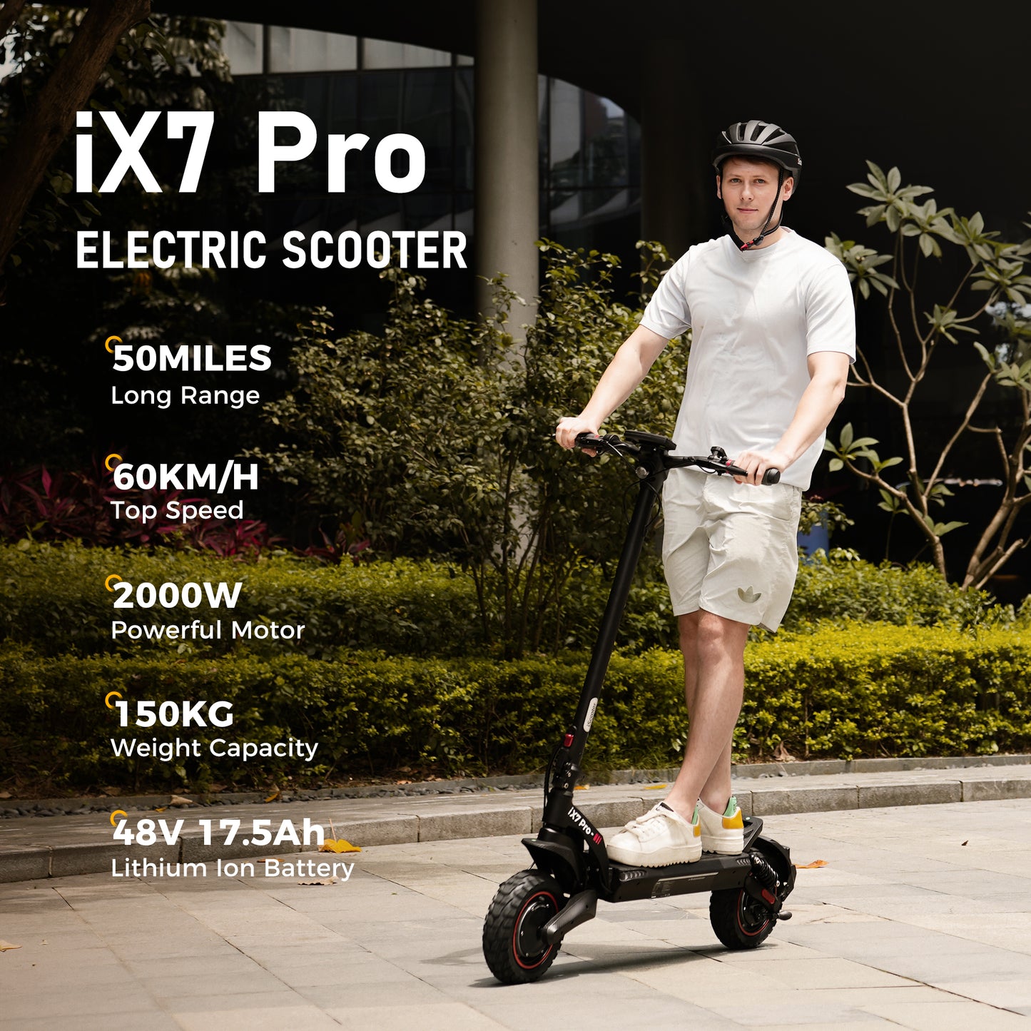 iScooter iX7 Pro Foldable E-Scooter