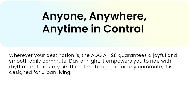 ADO A28 Air E-Bike