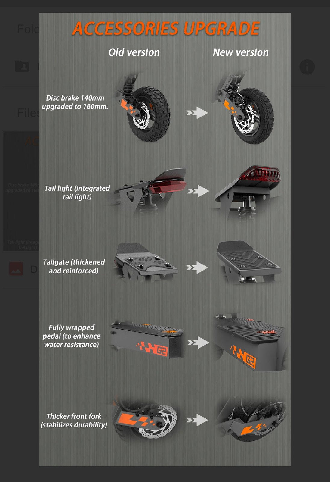 Kukirin G2 Foldable E-Scooter 2025 Facelift Model