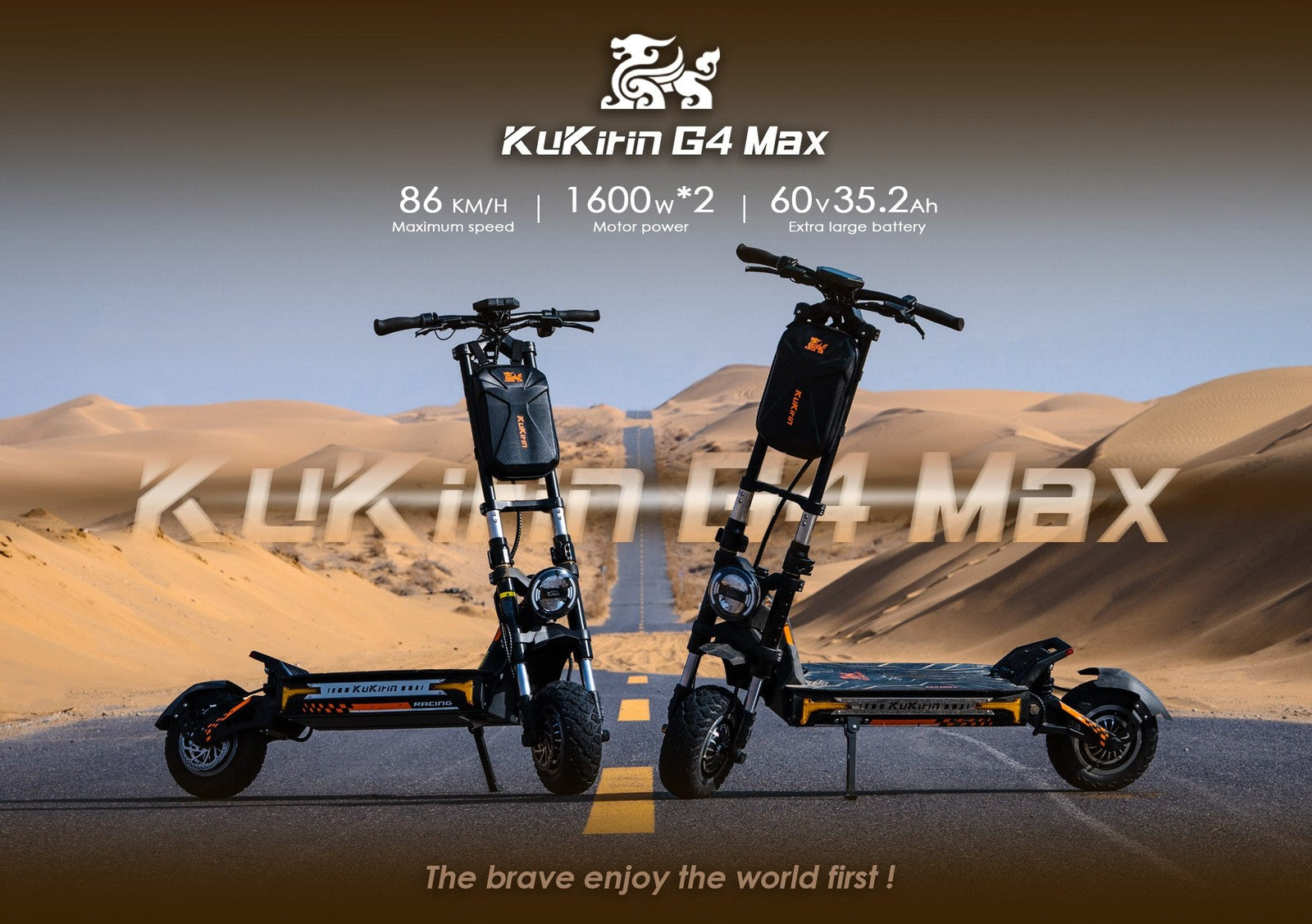 Kukirin G4 Max Foldable E-Scooter