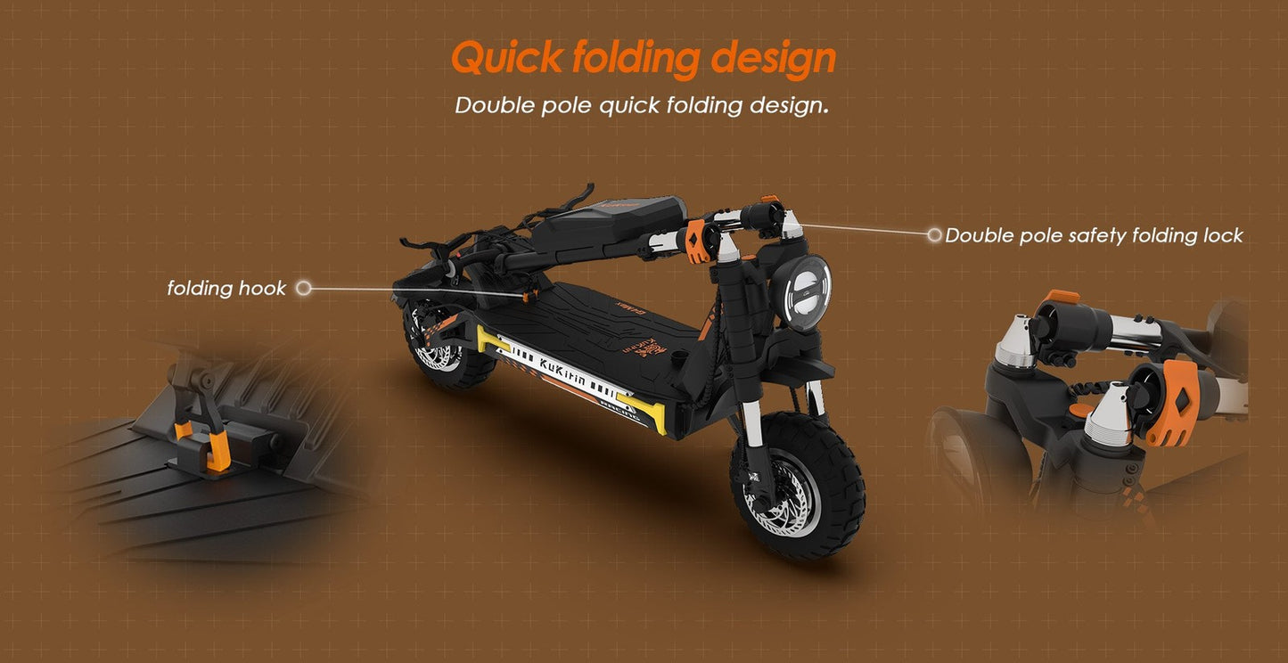 Kukirin G4 Max Foldable E-Scooter