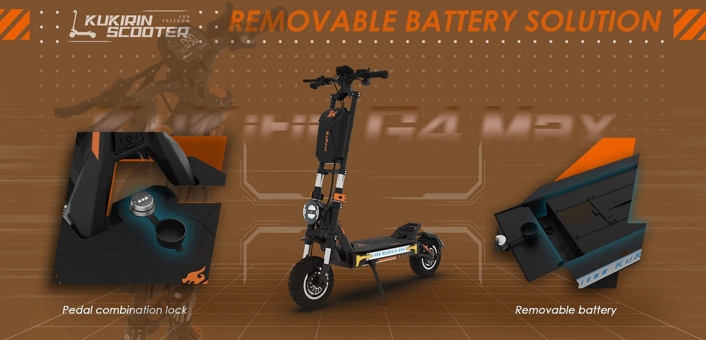 Kukirin G4 Max Foldable E-Scooter