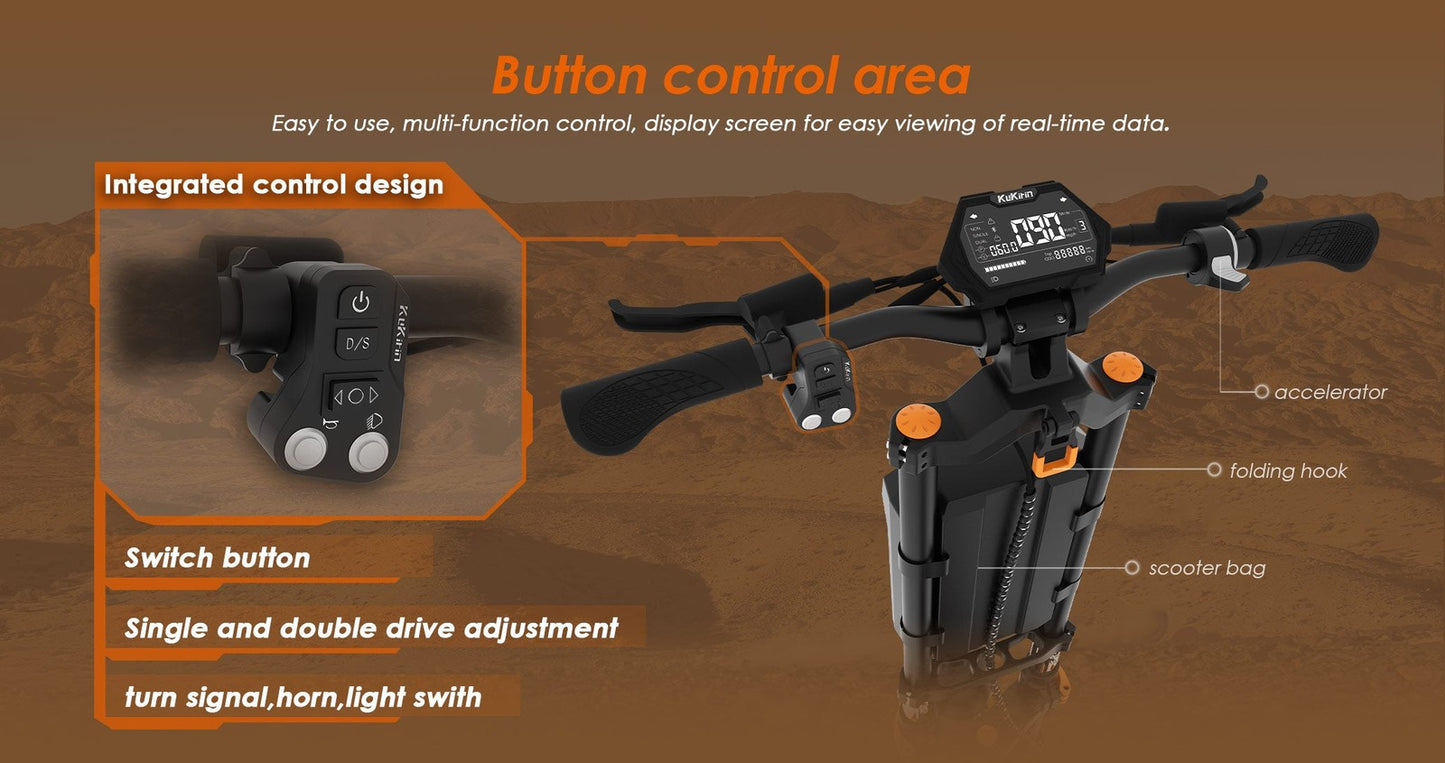 Kukirin G4 Max Foldable E-Scooter