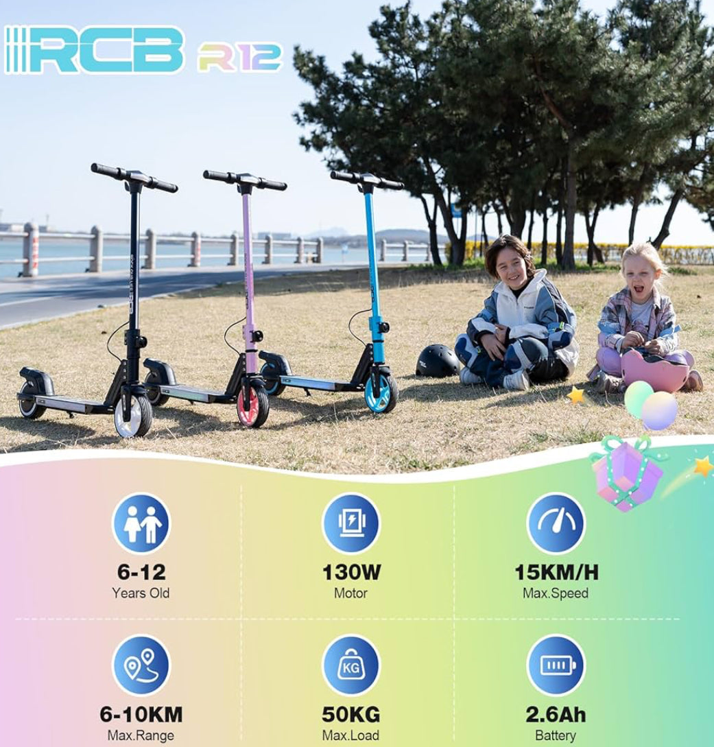 RCB R12 Foldable Kids E-Scooter