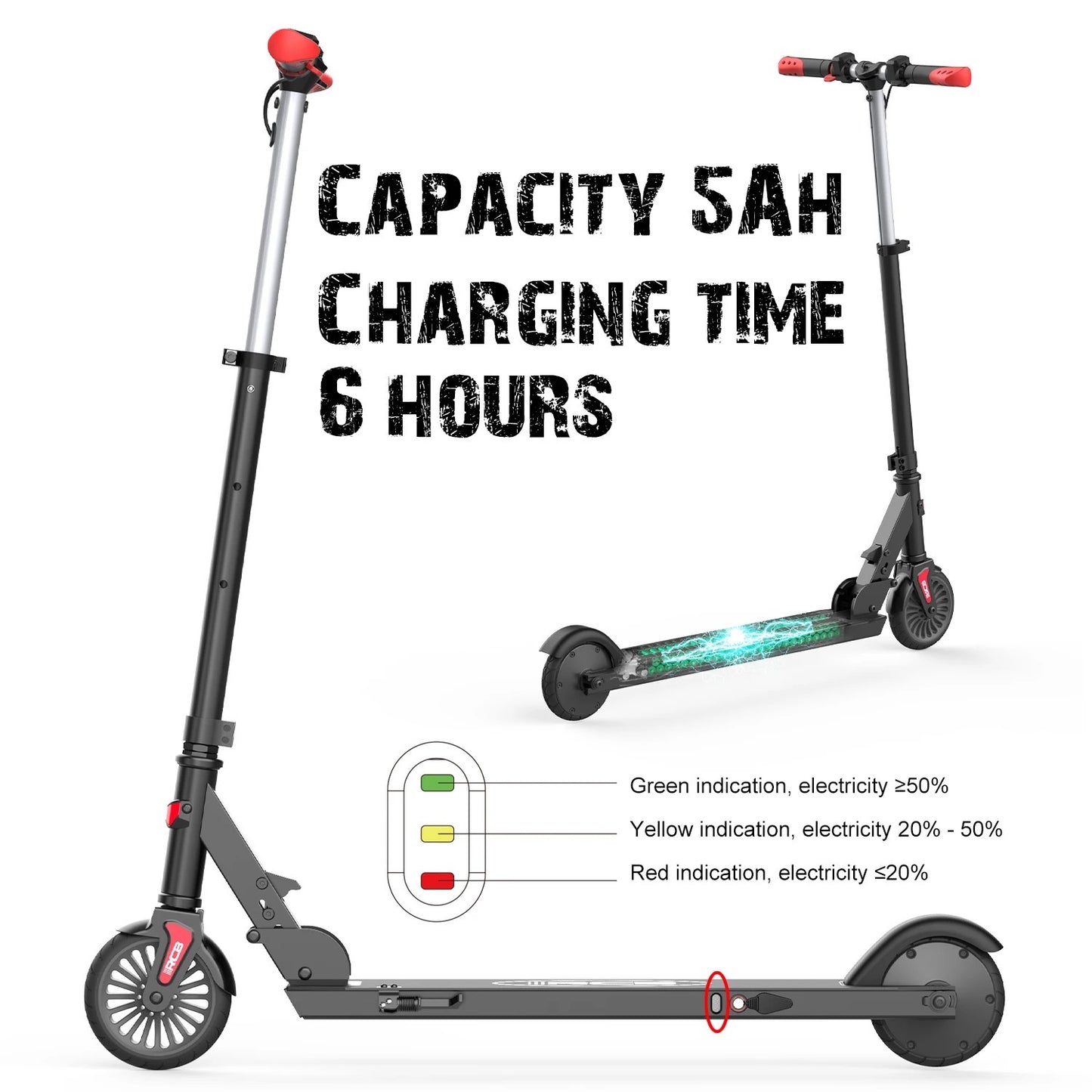 RCB R15 KIDS FOLDABLE E-SCOOTER