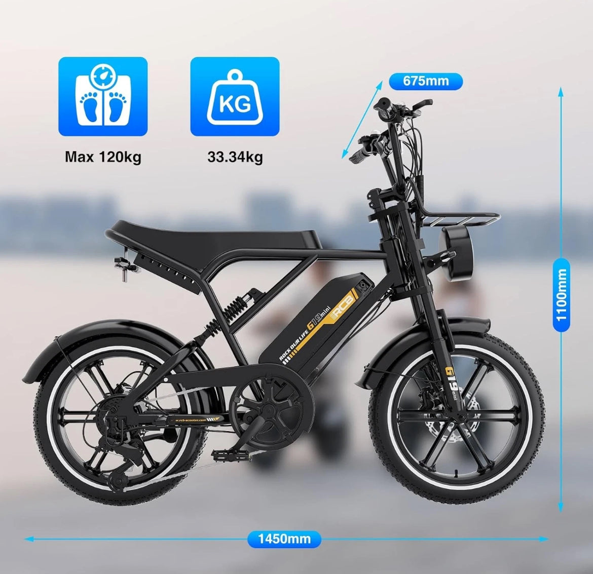 RCB G19 Mini Electric Bike 36V