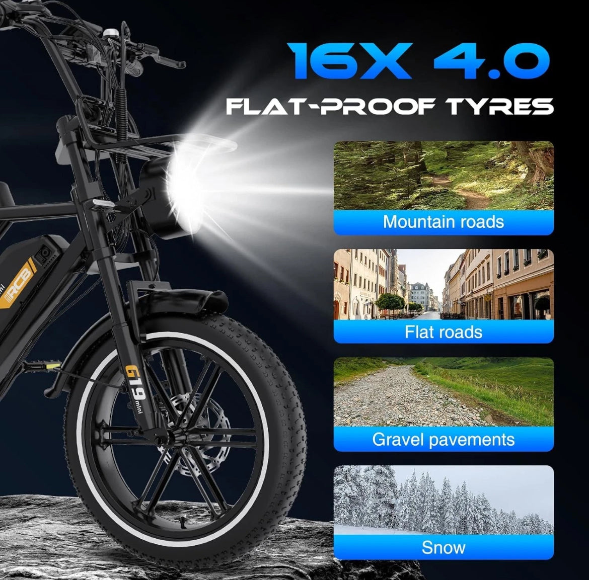RCB G19 Mini Electric Bike 36V