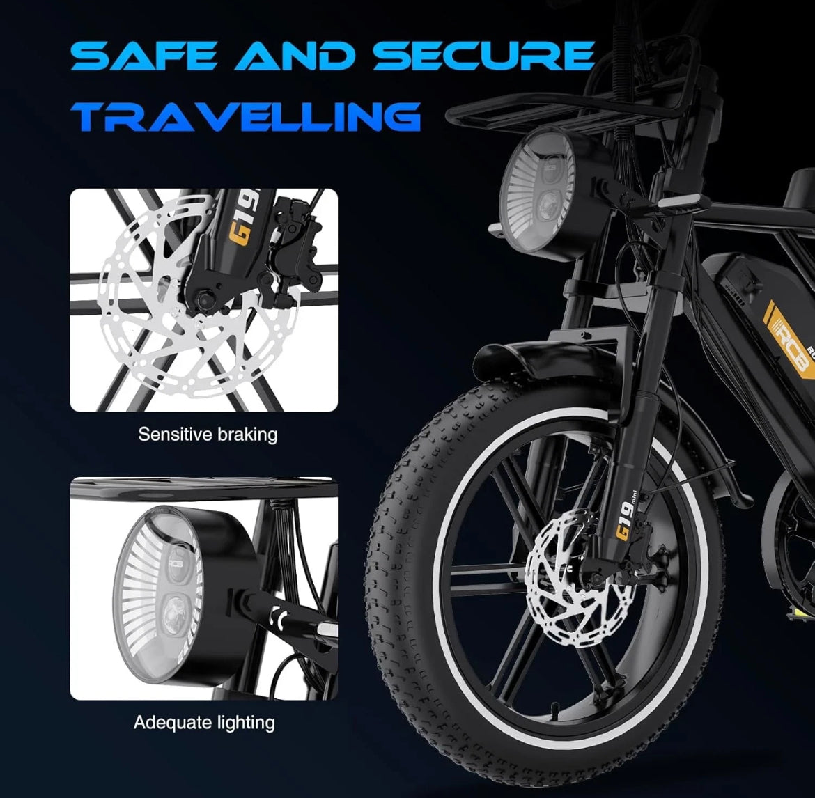 RCB G19 Mini Electric Bike 36V