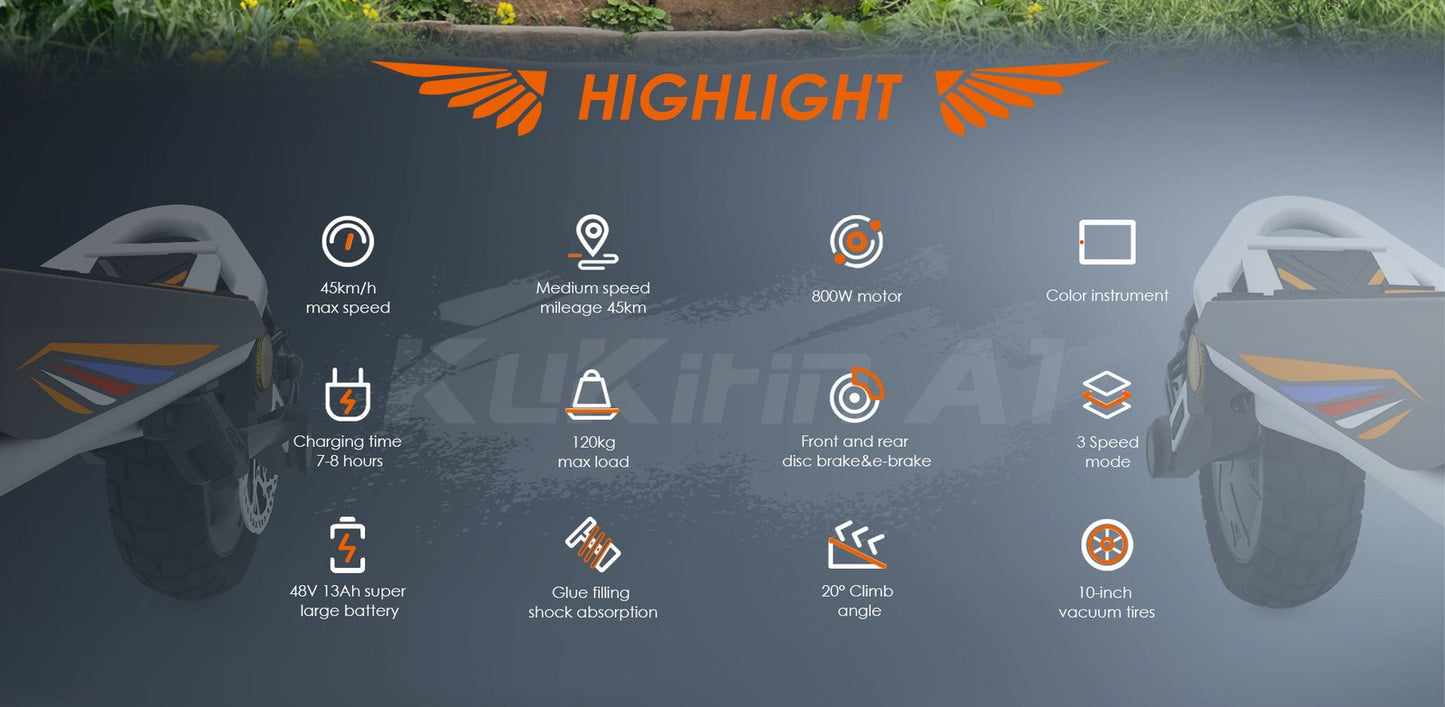Kukirin A1 Foldable E-Scooter