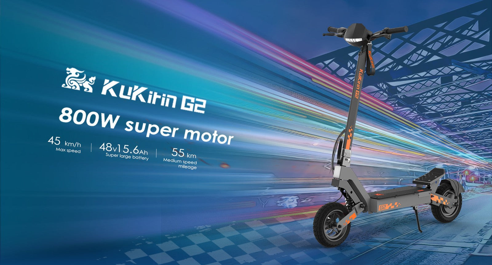 Kukirin G2 Foldable E-Scooter 2025 Facelift Model
