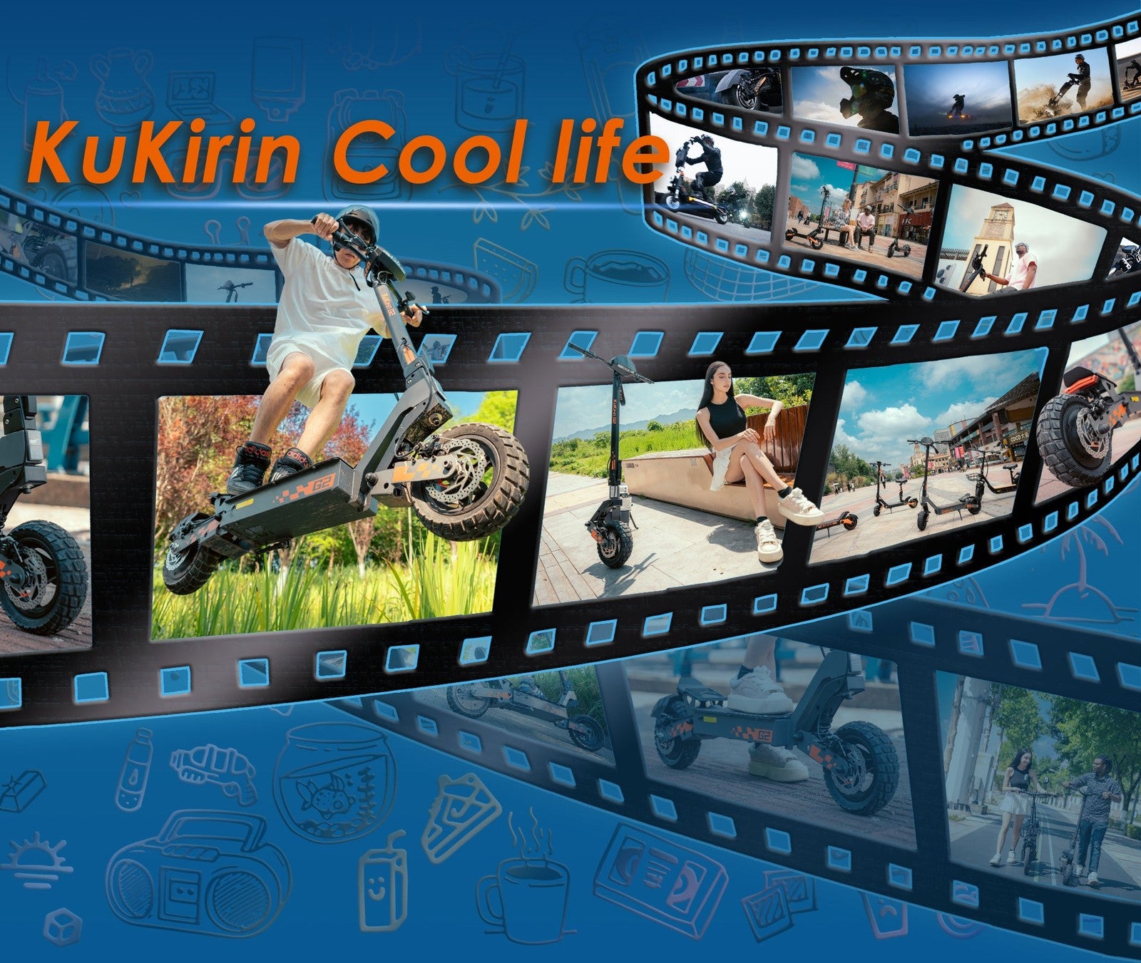 Kukirin G2 Foldable E-Scooter 2025 Facelift Model