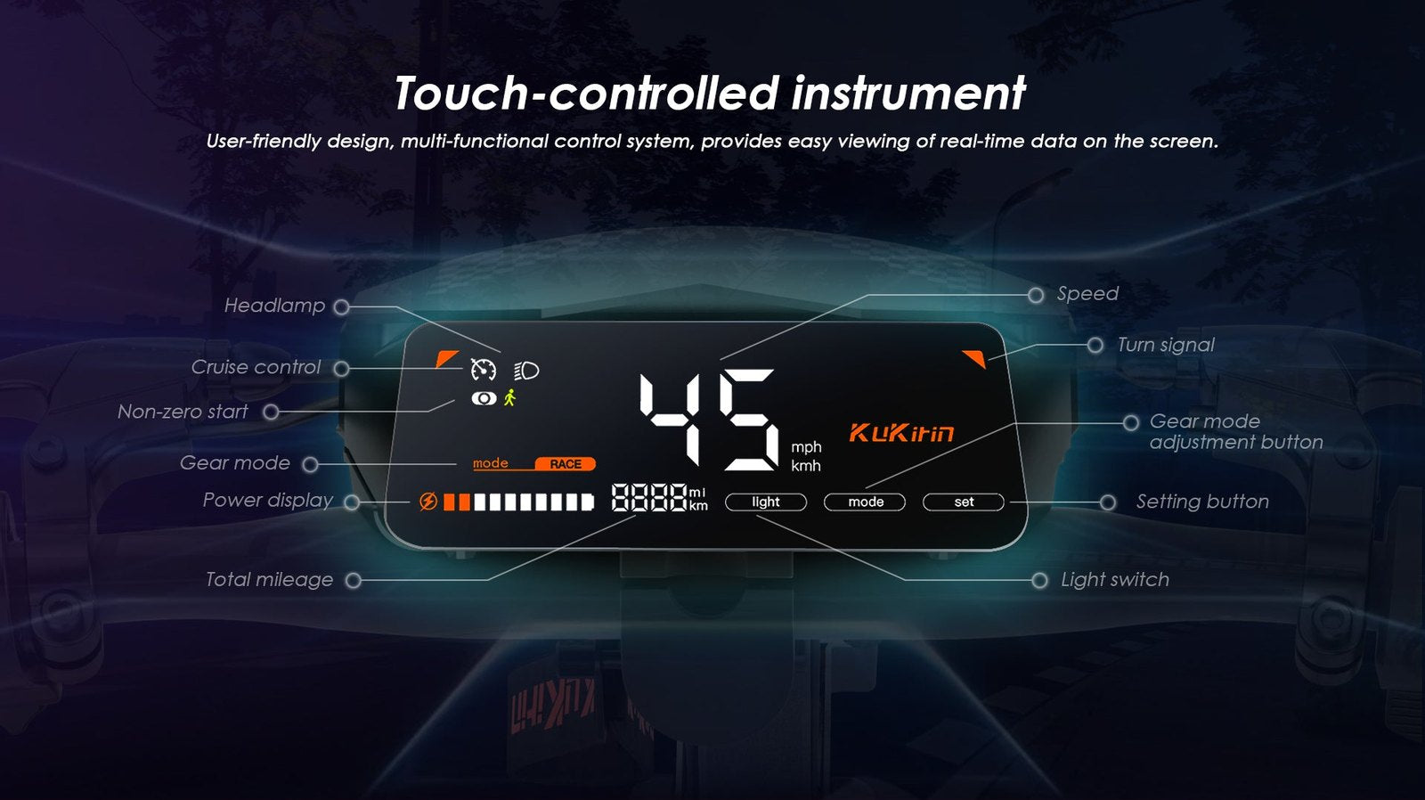 Kukirin G2 Foldable E-Scooter 2025 Facelift Model