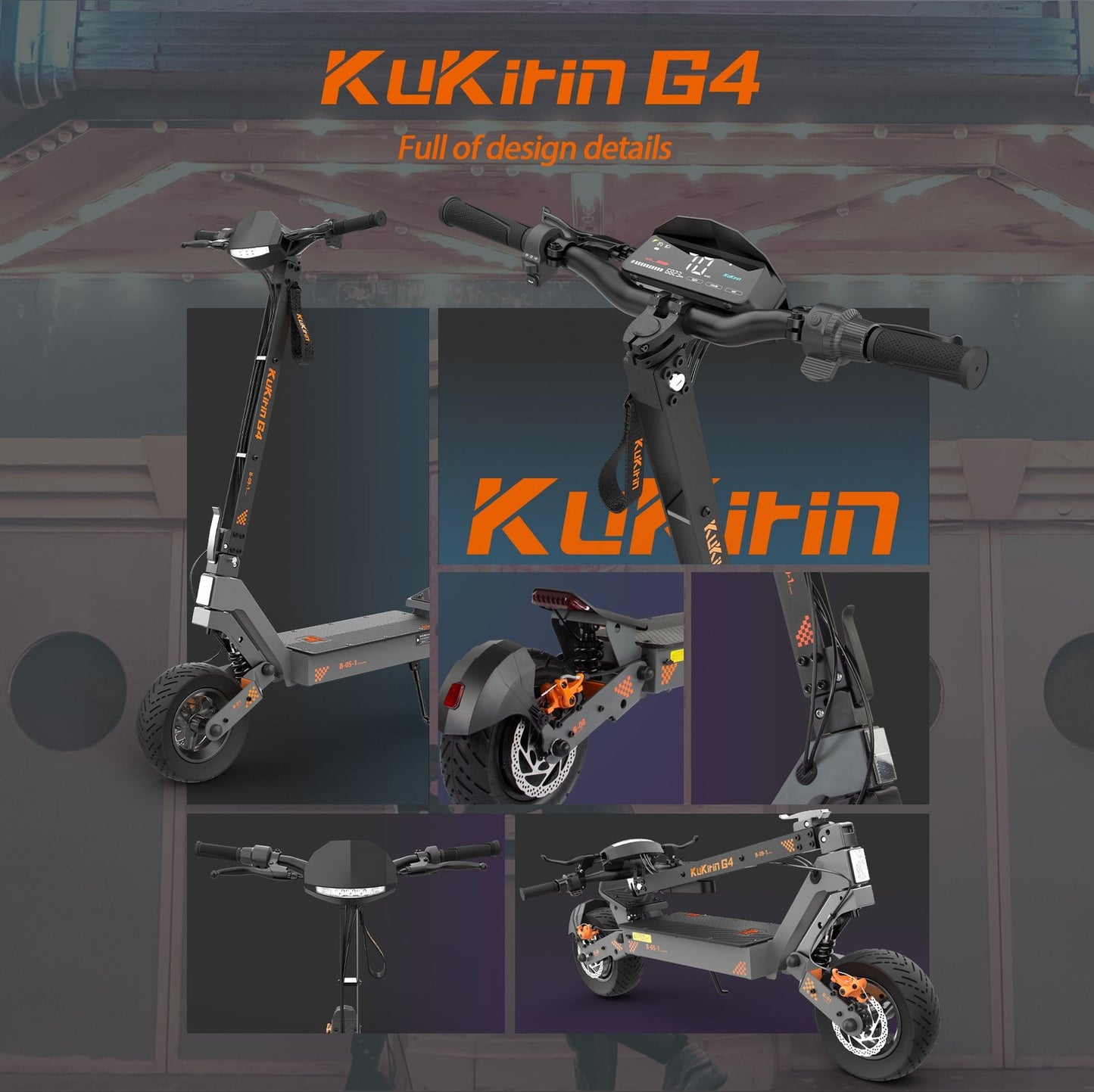 Kukirin G4 Foldable E-Scooter 2025 Version