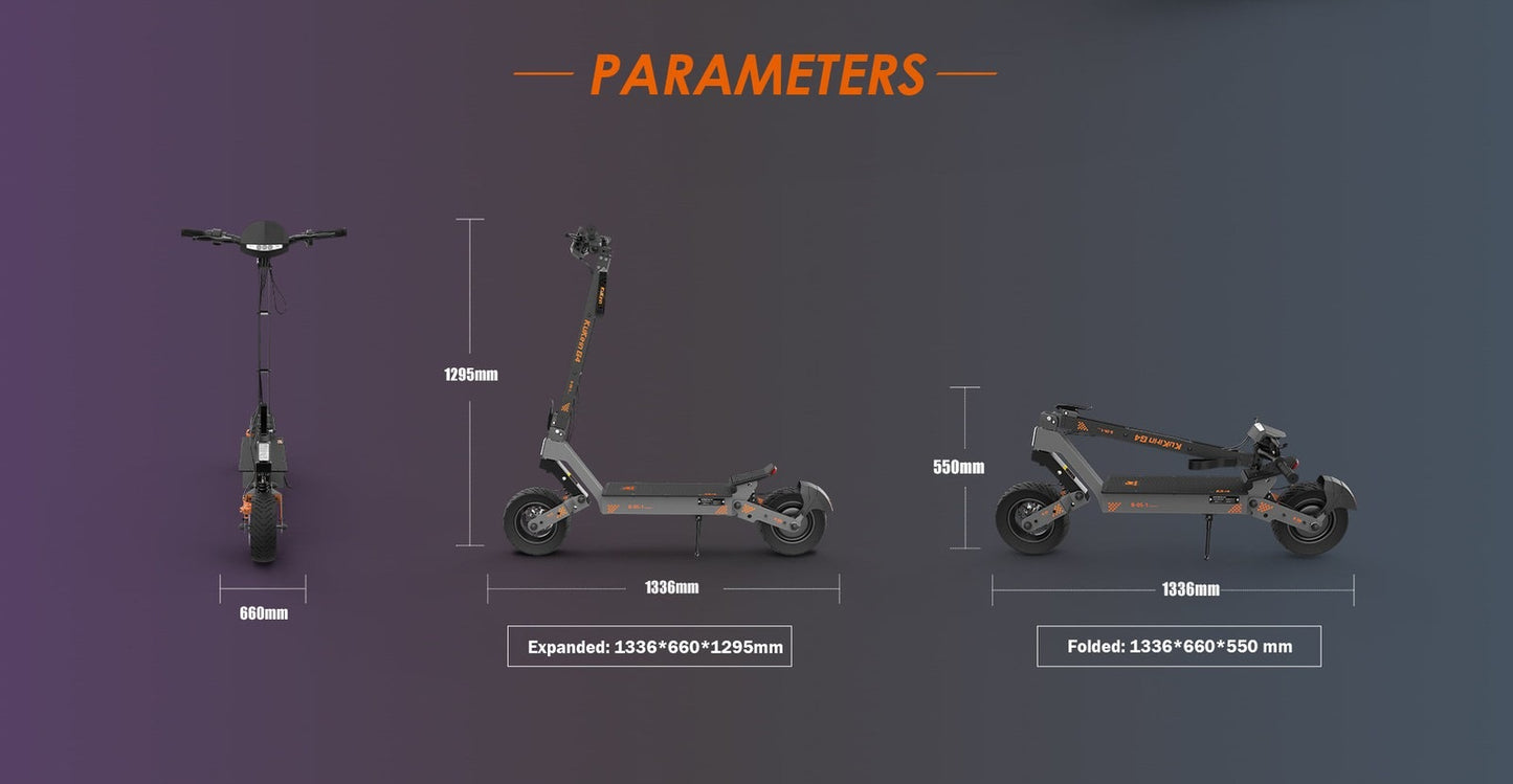 Kukirin G4 Foldable E-Scooter 2025 Version