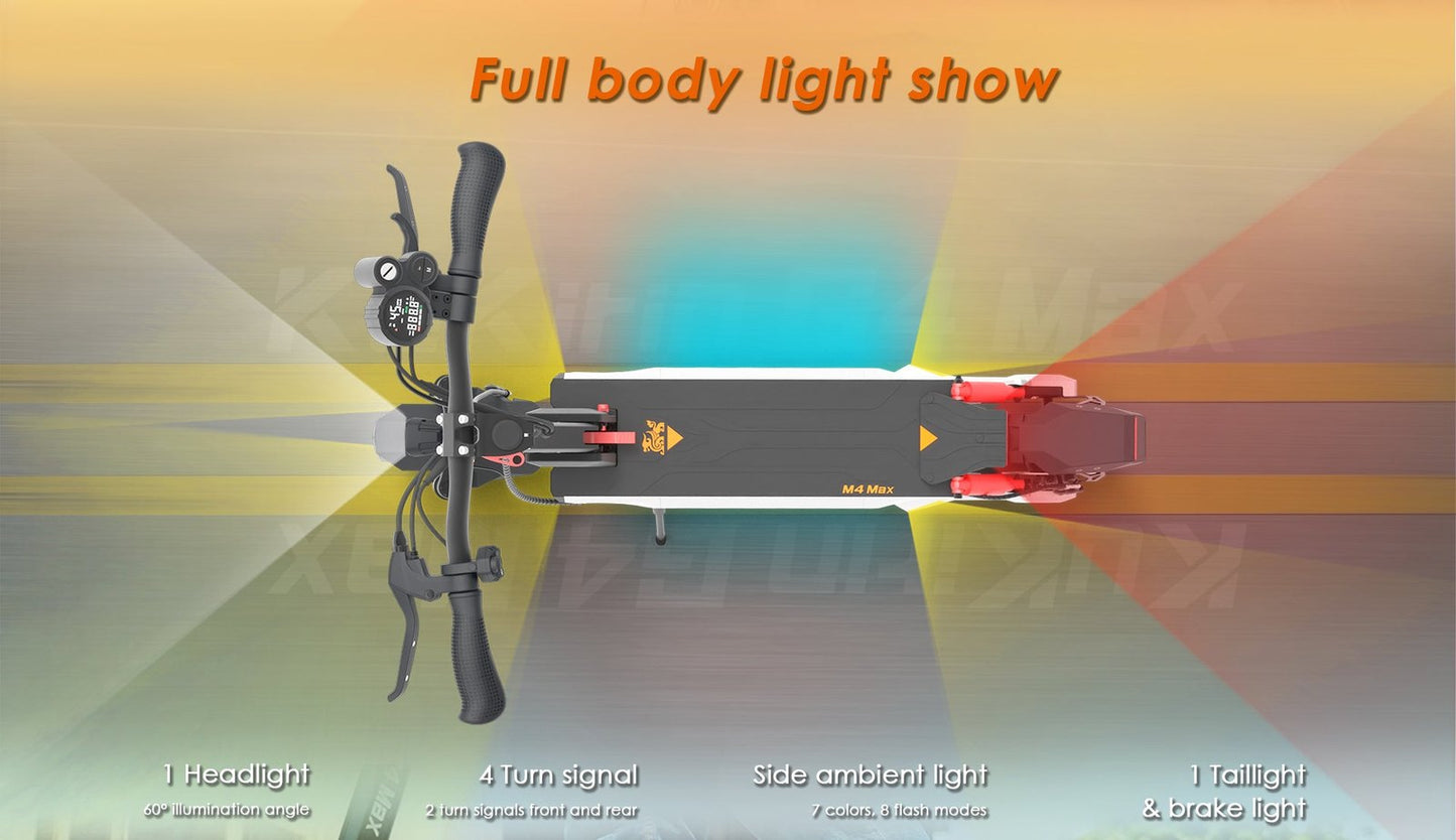 Kukirin M4 Max Foldable E-Scooter