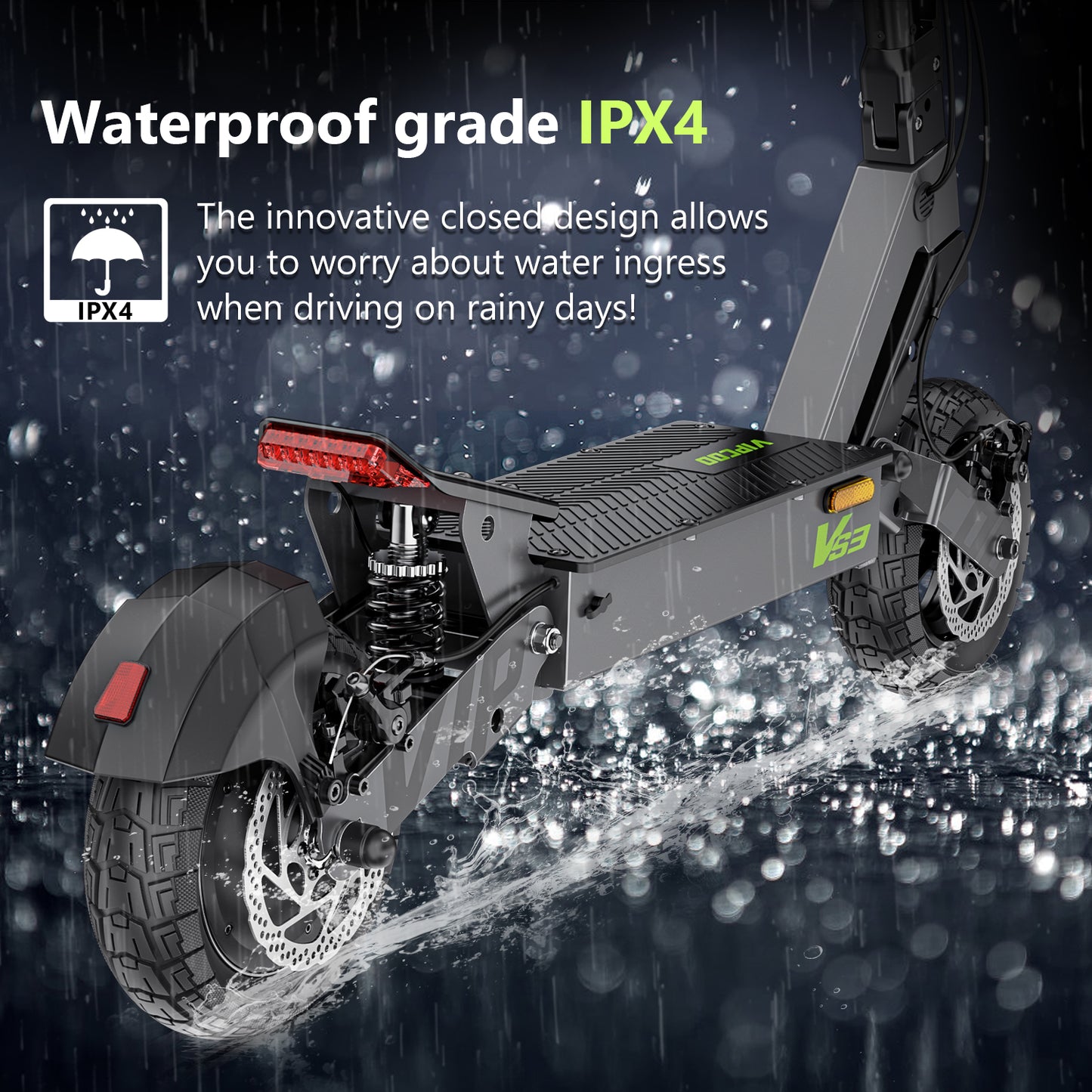 VIPCOO VS3 Foldable E-Scooter