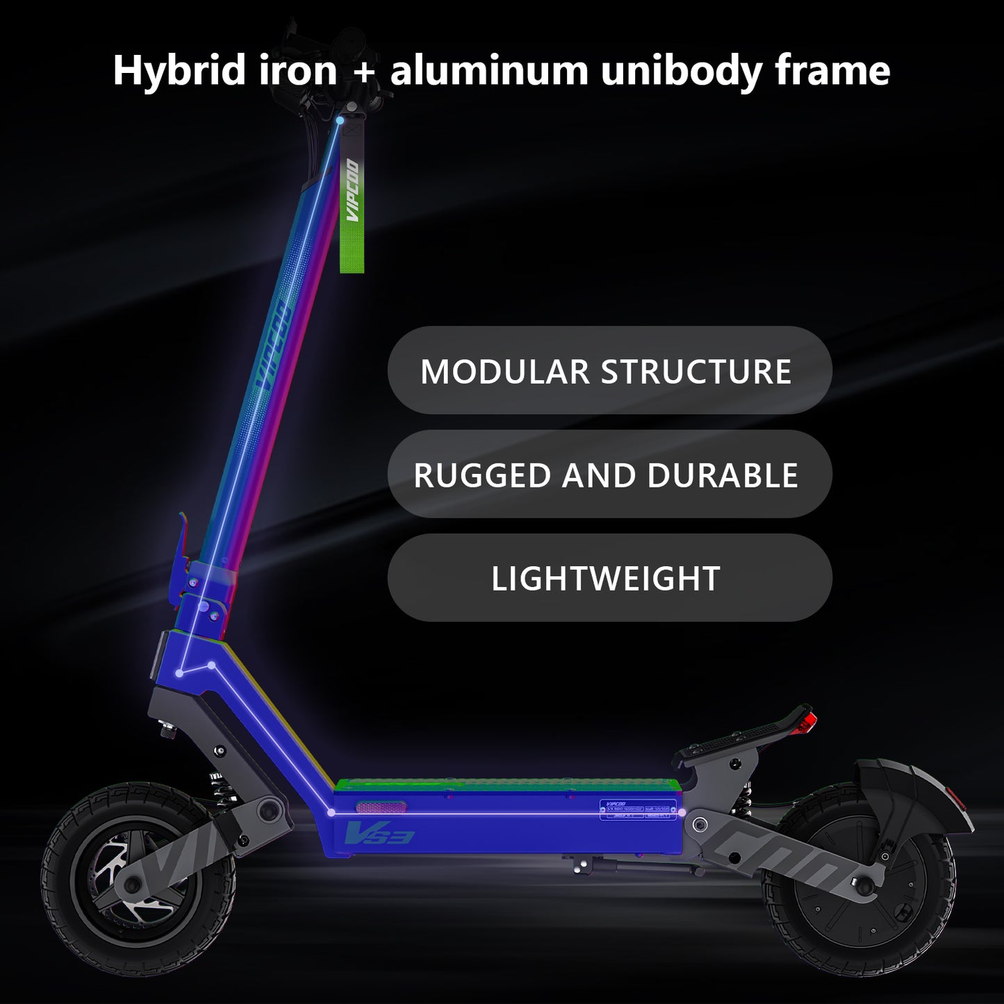 VIPCOO VS3 Foldable E-Scooter