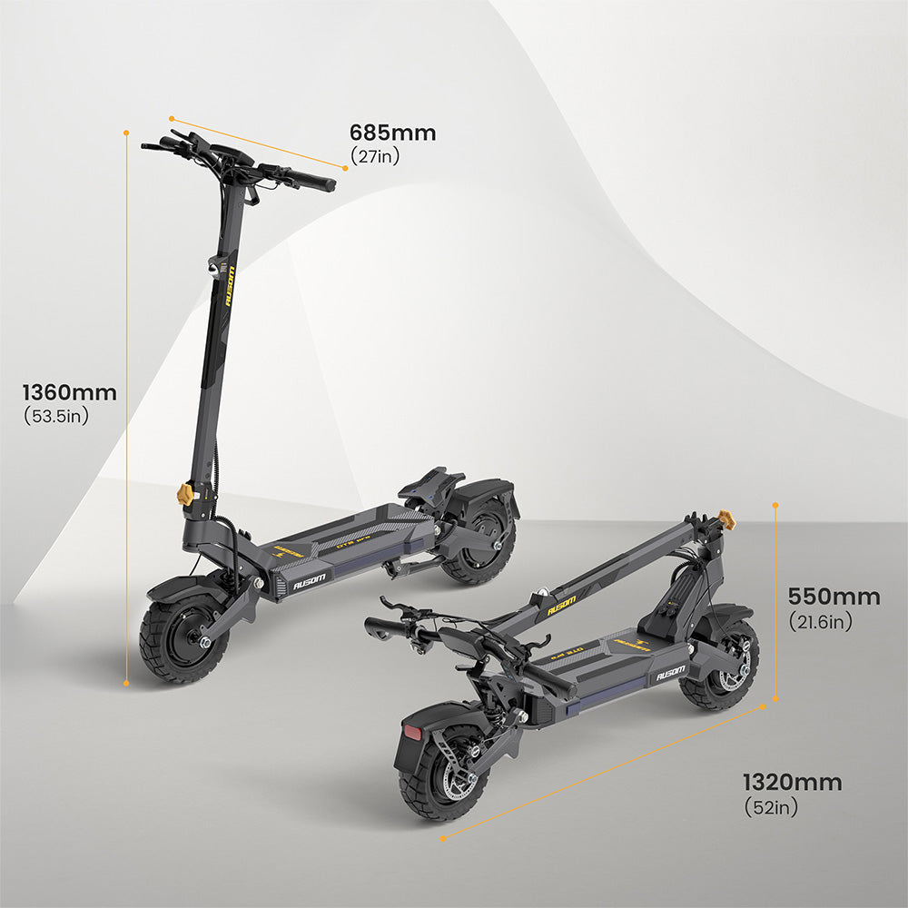 Ausom DT2 Pro Foldable E-Scooter