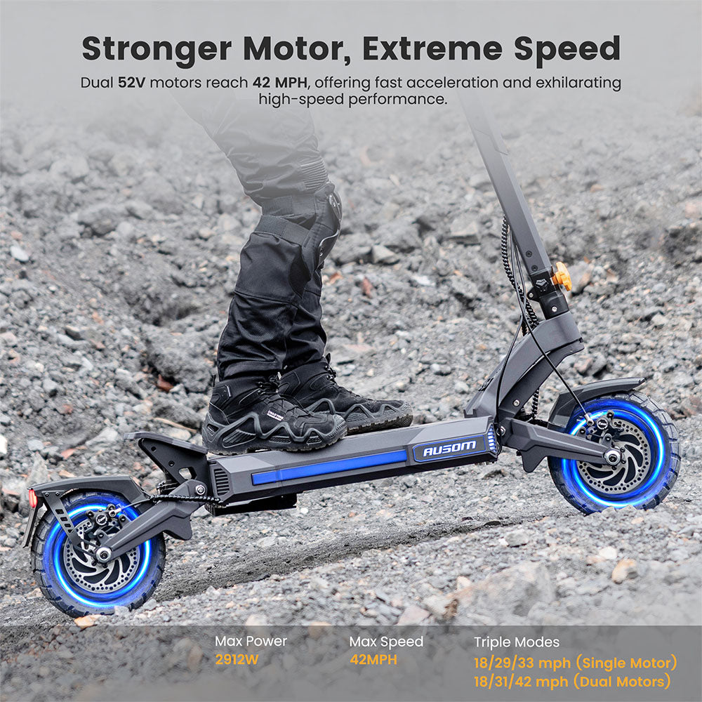 Ausom DT2 Pro Foldable E-Scooter