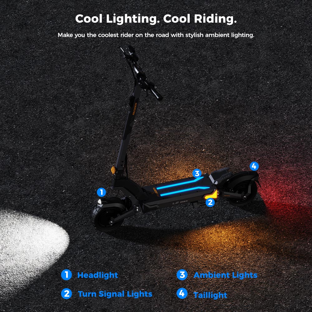 Ausom L2 Max Foldable E-Scooter