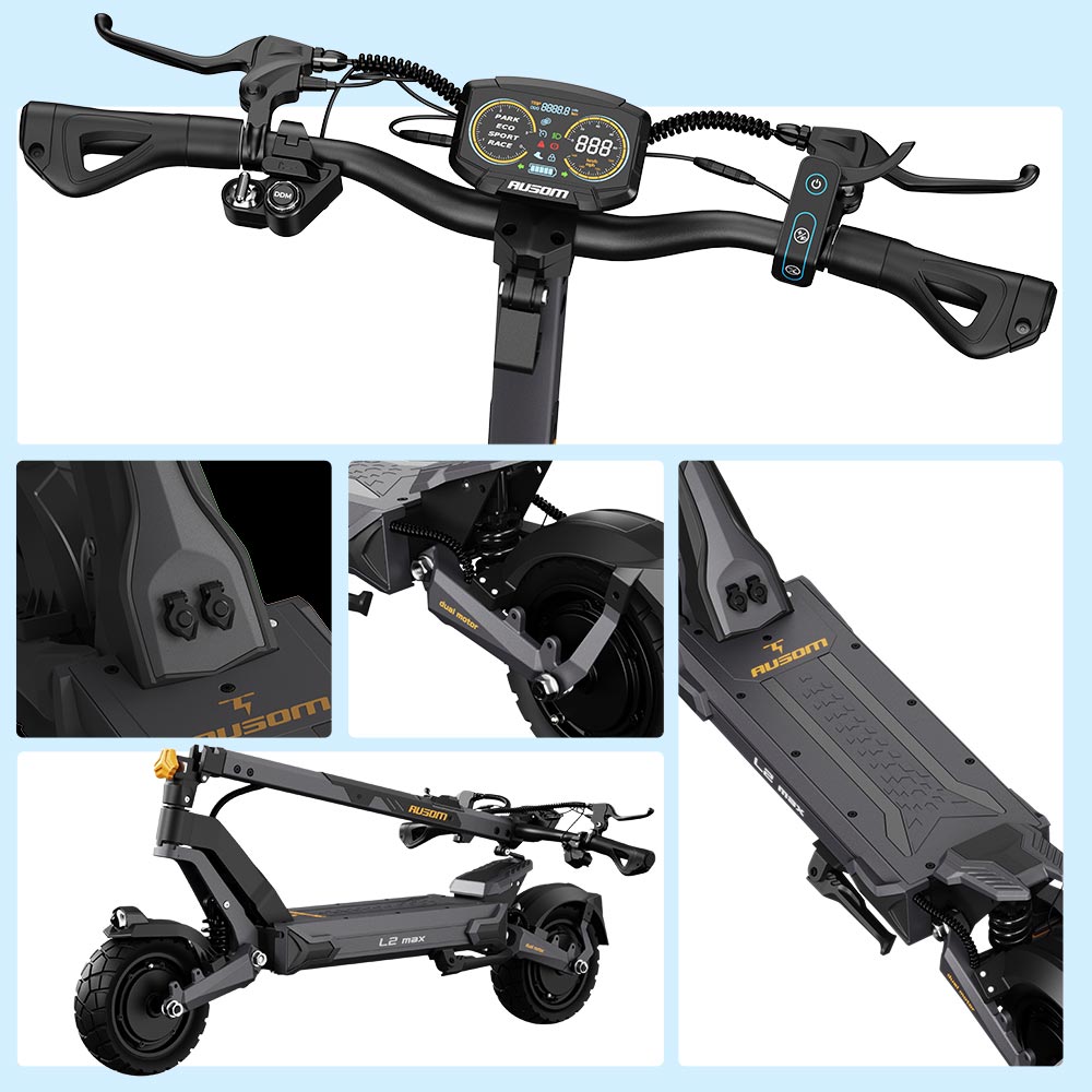 Ausom L2 Max Foldable E-Scooter