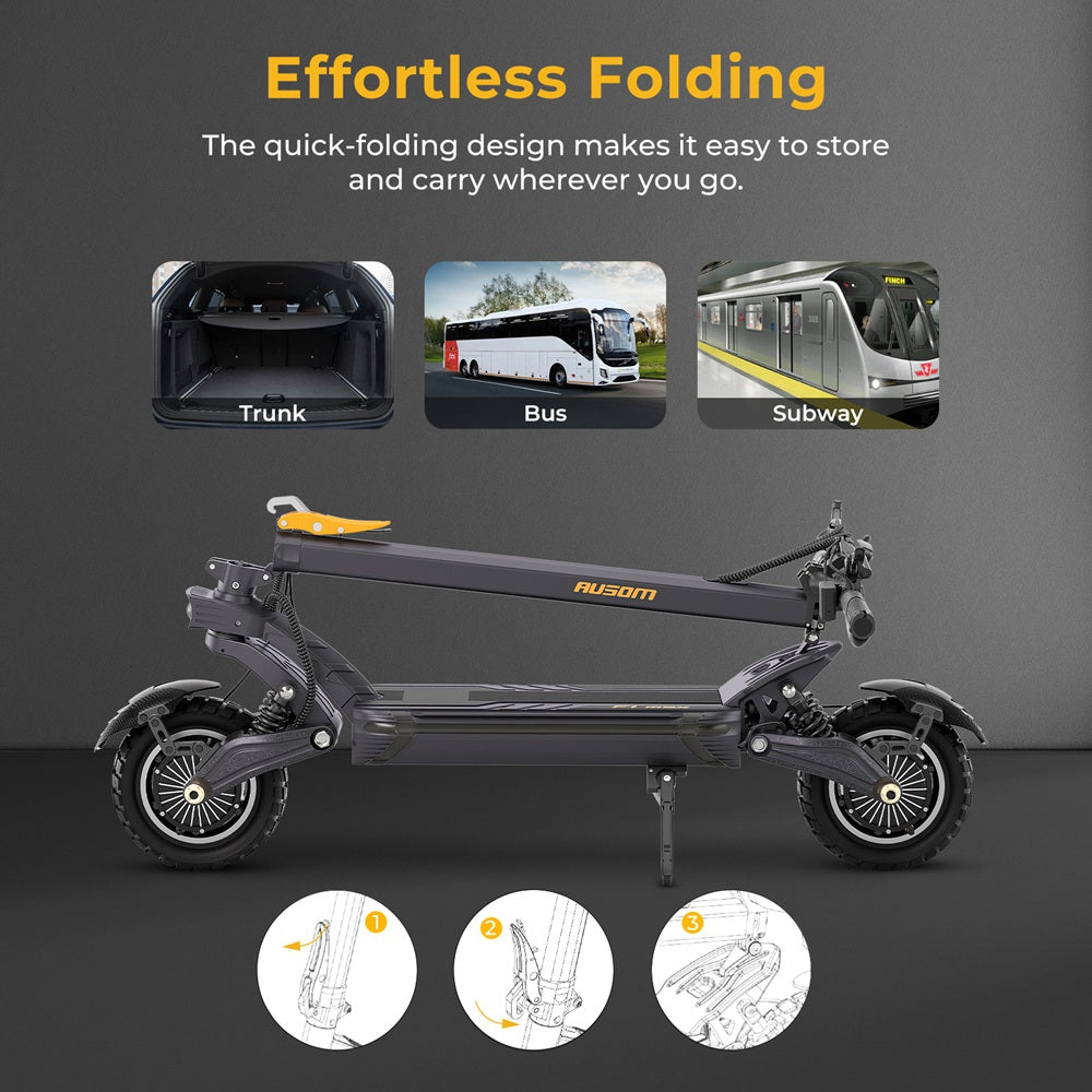 Ausom F1 Max Foldable E-Scooter