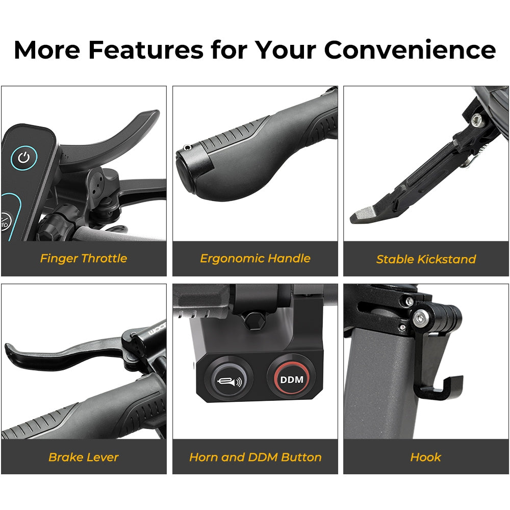 Ausom F1 Max Foldable E-Scooter