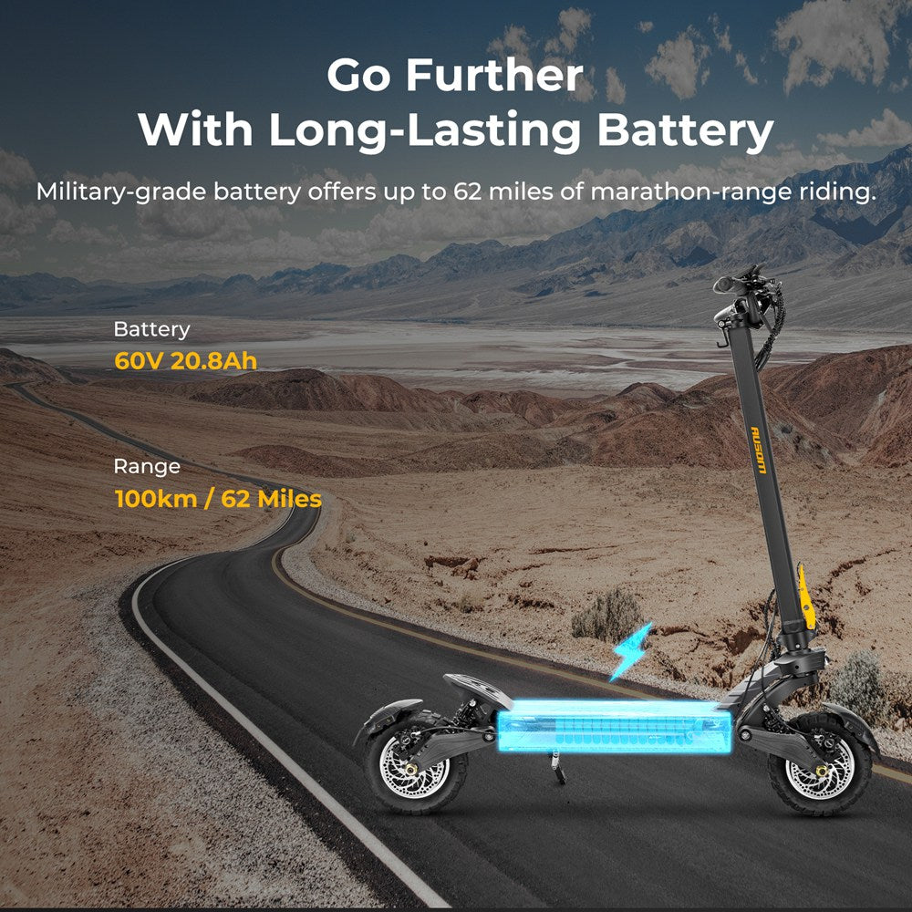 Ausom F1 Max Foldable E-Scooter
