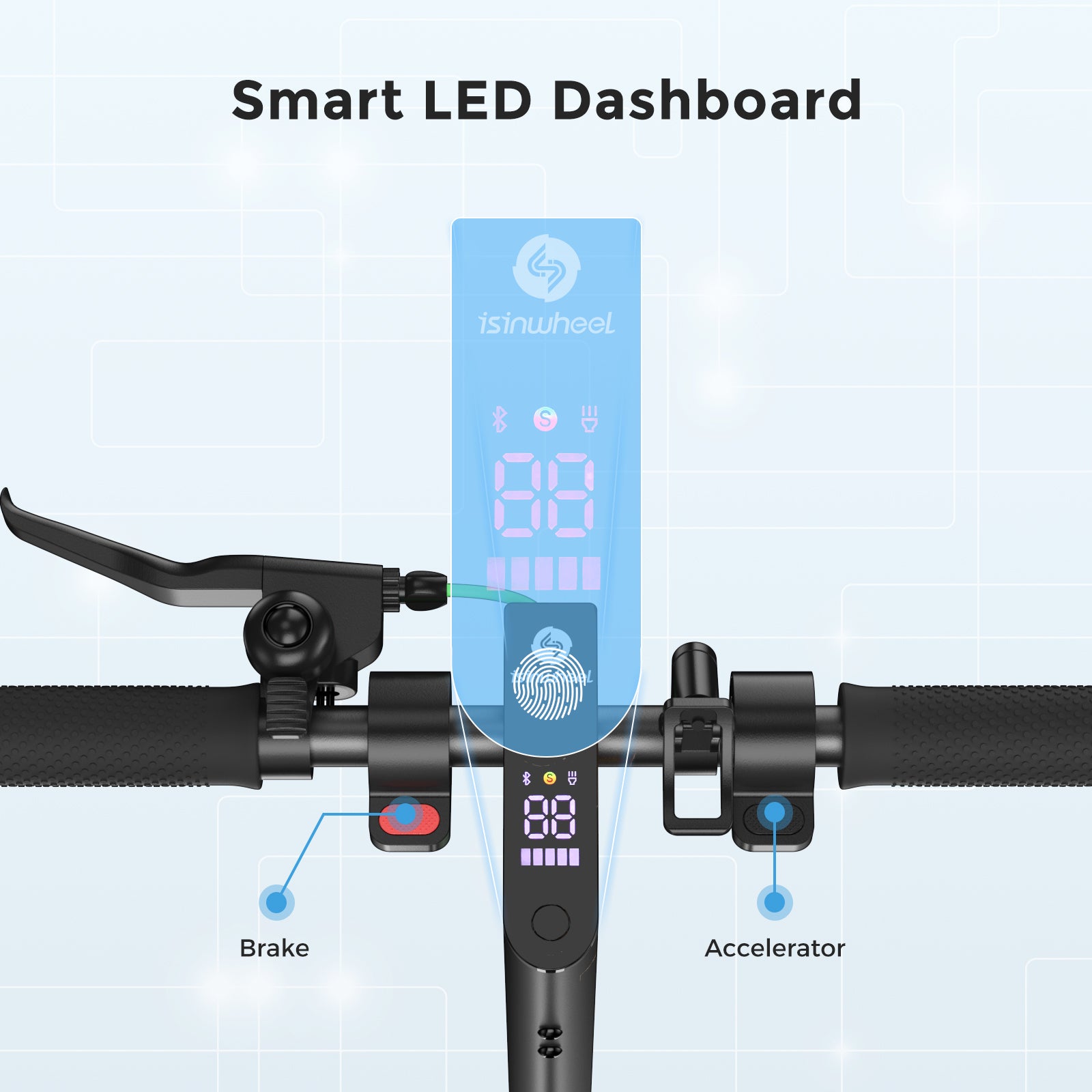 Isinwheel S9 Max Foldable E-Scooter