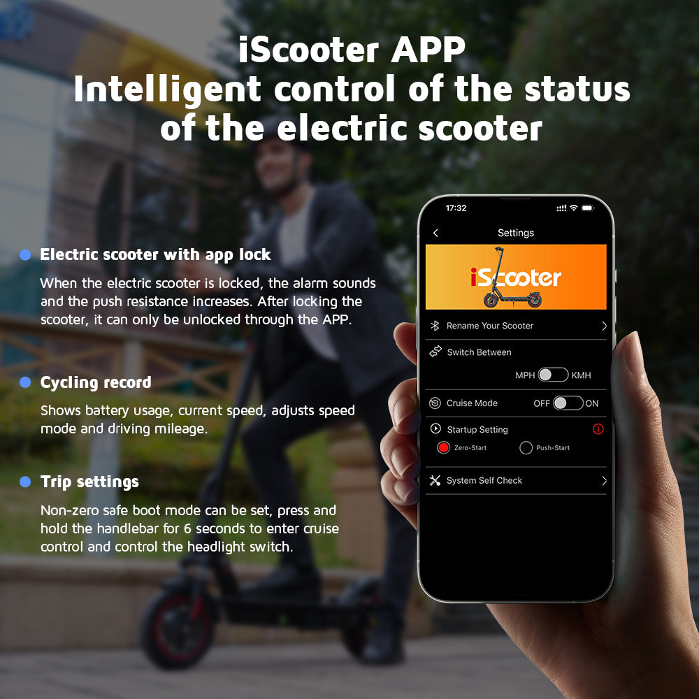 iScooter i10 Foldable E-Scooter