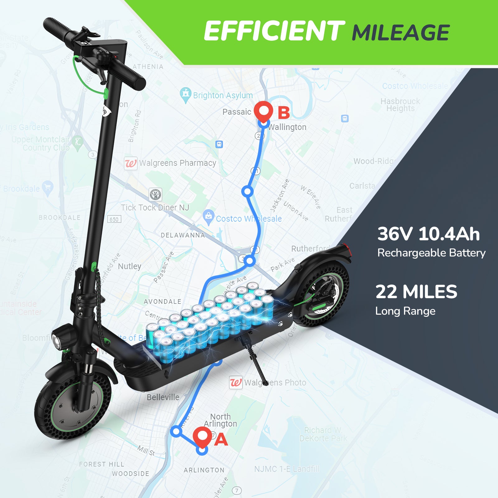 Isinwheel S9 Max Foldable E-Scooter