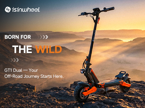 Isinwheel GT1 Dual Motor Foldable E-Scooter