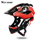 West Biking 2 in 1 Full Face Adjustable Kids Ride Helmet