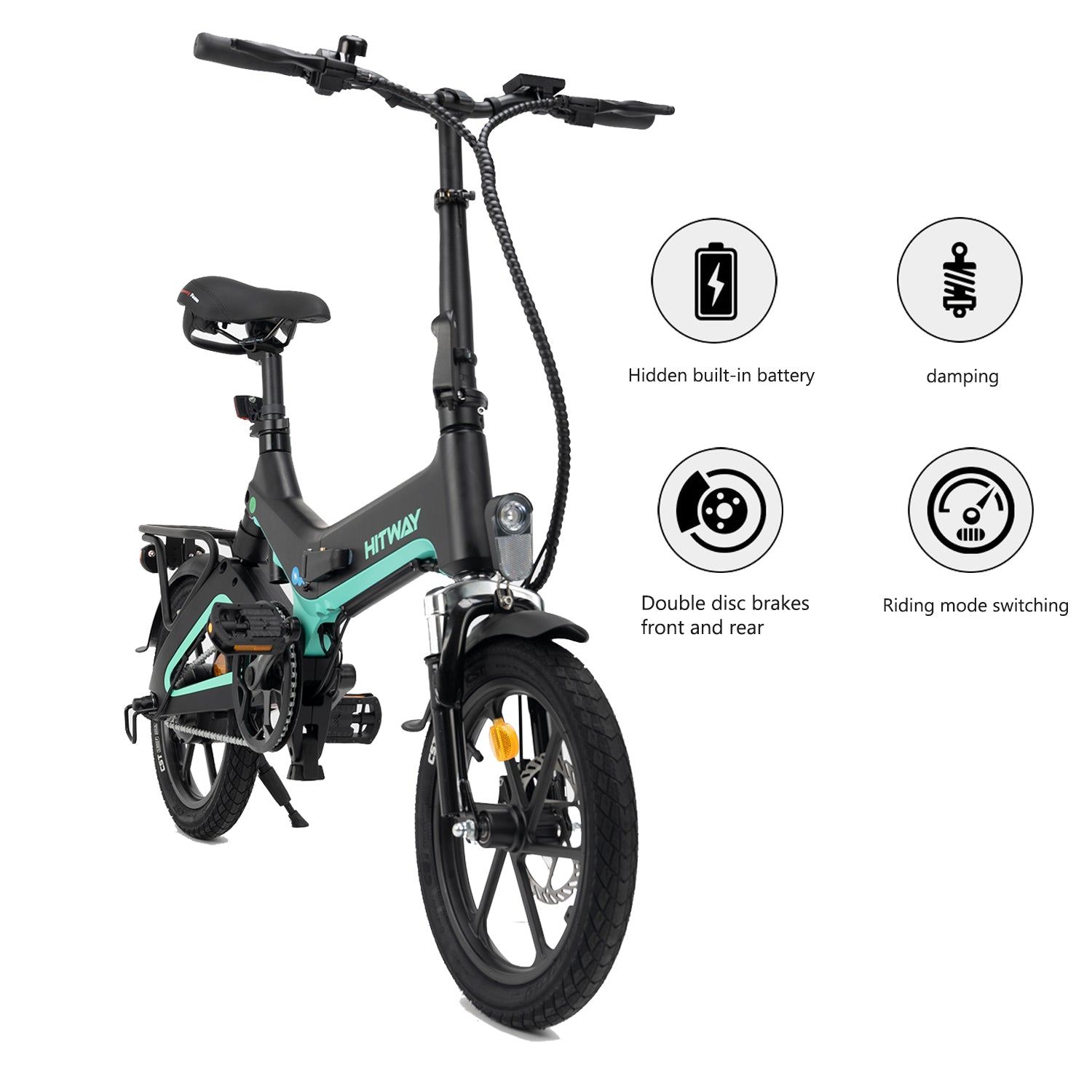 Hitway BK2 Foldable E-Bike