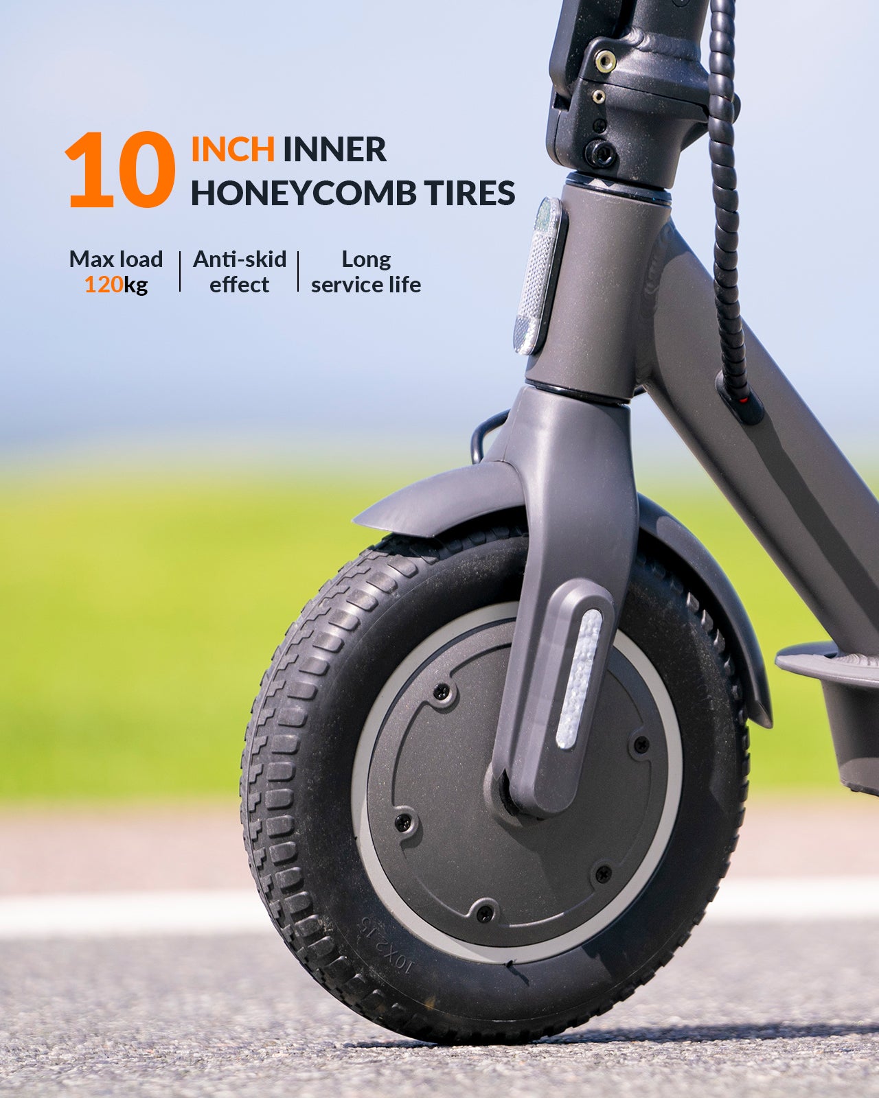 5th Wheel ES09 Foldable E-Scooter 10" Wheel
