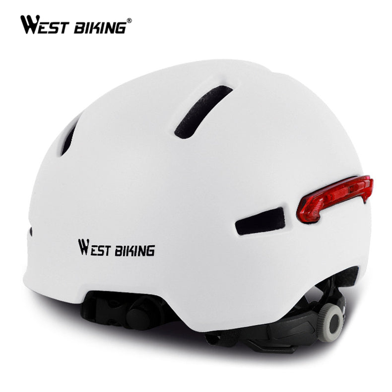 West Biking Classic Ride Helmet with LED Light