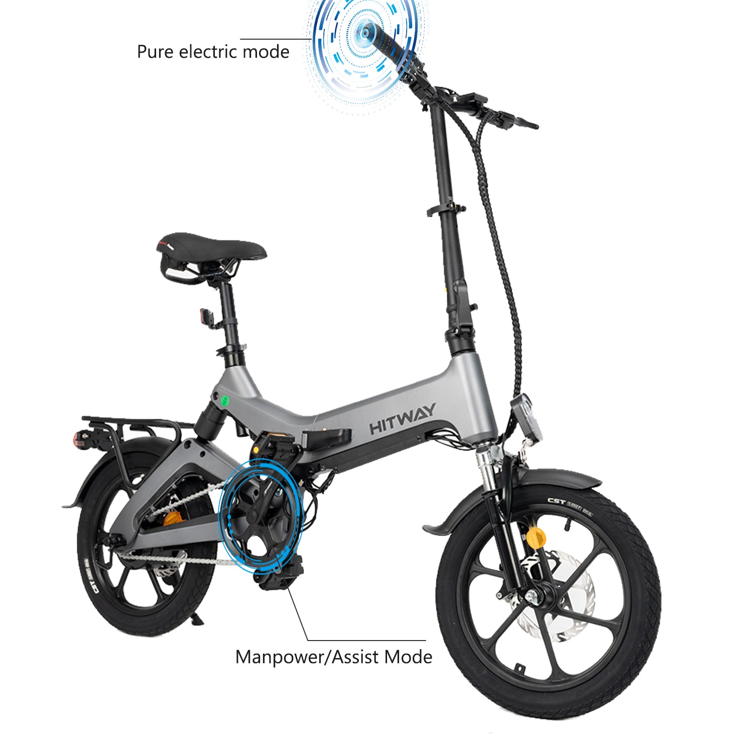 Hitway BK2 Foldable E-Bike