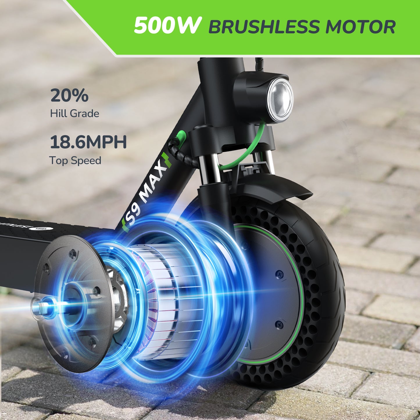 Isinwheel S9 Max Foldable E-Scooter