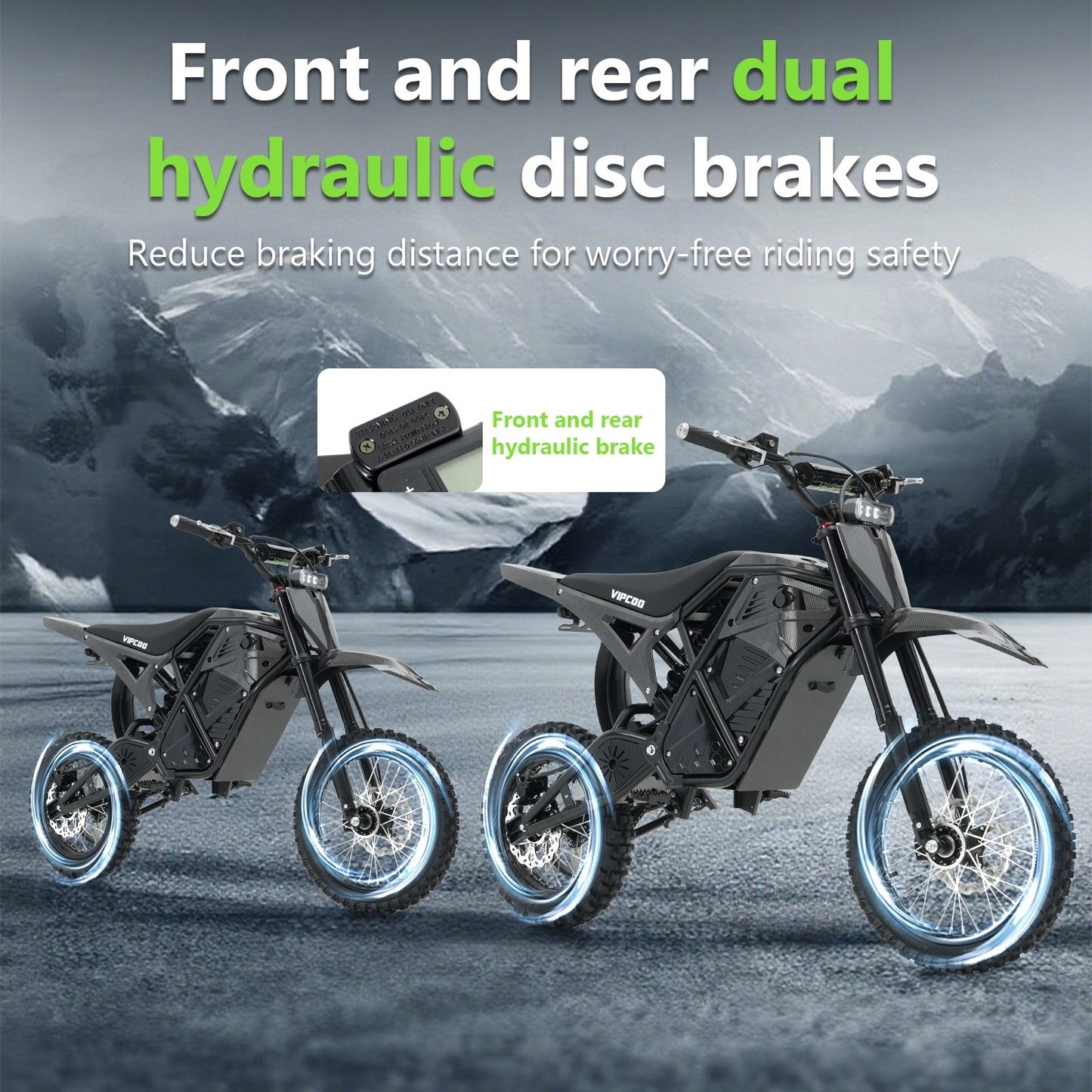 VIPCOO H3 Electric Dirtbike