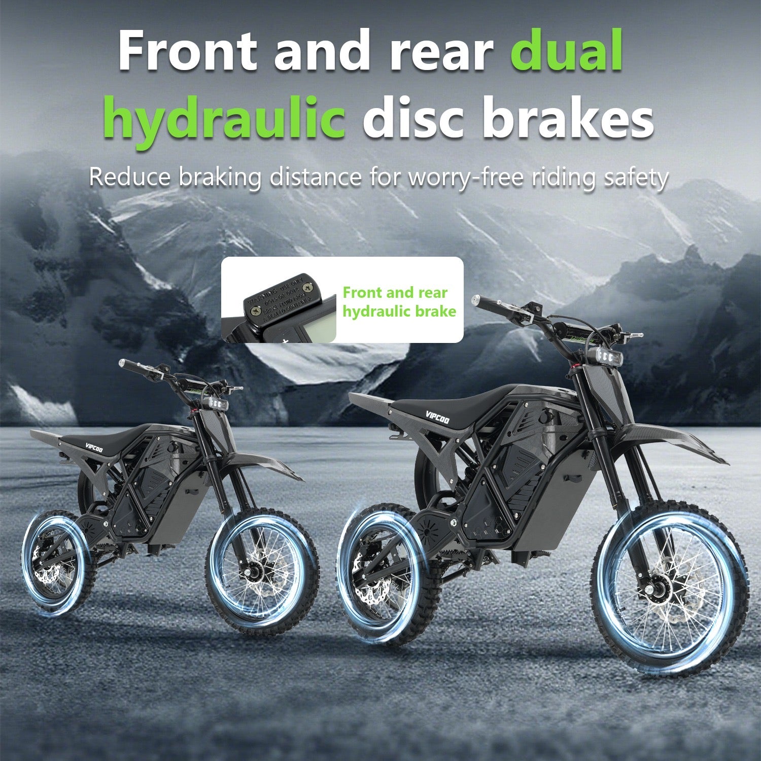 VIPCOO H3 Electric Dirtbike