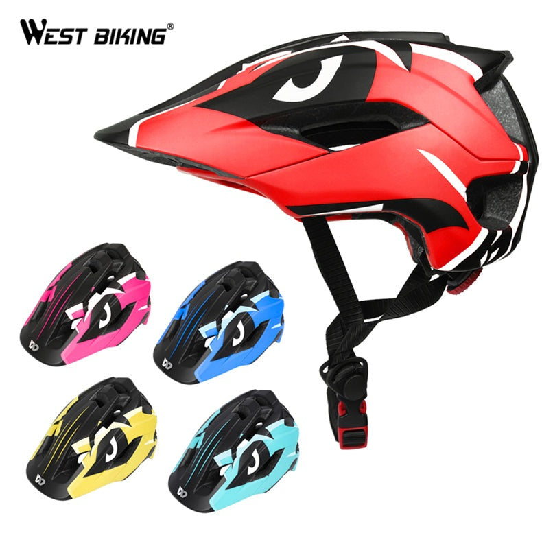 West Biking 2 in 1 Full Face Adjustable Kids Ride Helmet